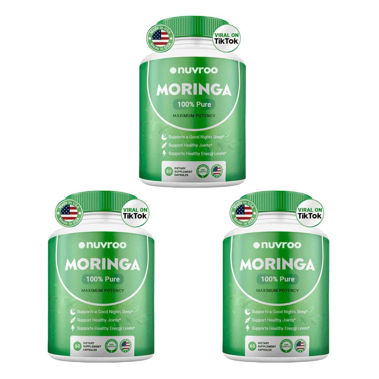 NUVROO MORINGA POWDER CAPSULES