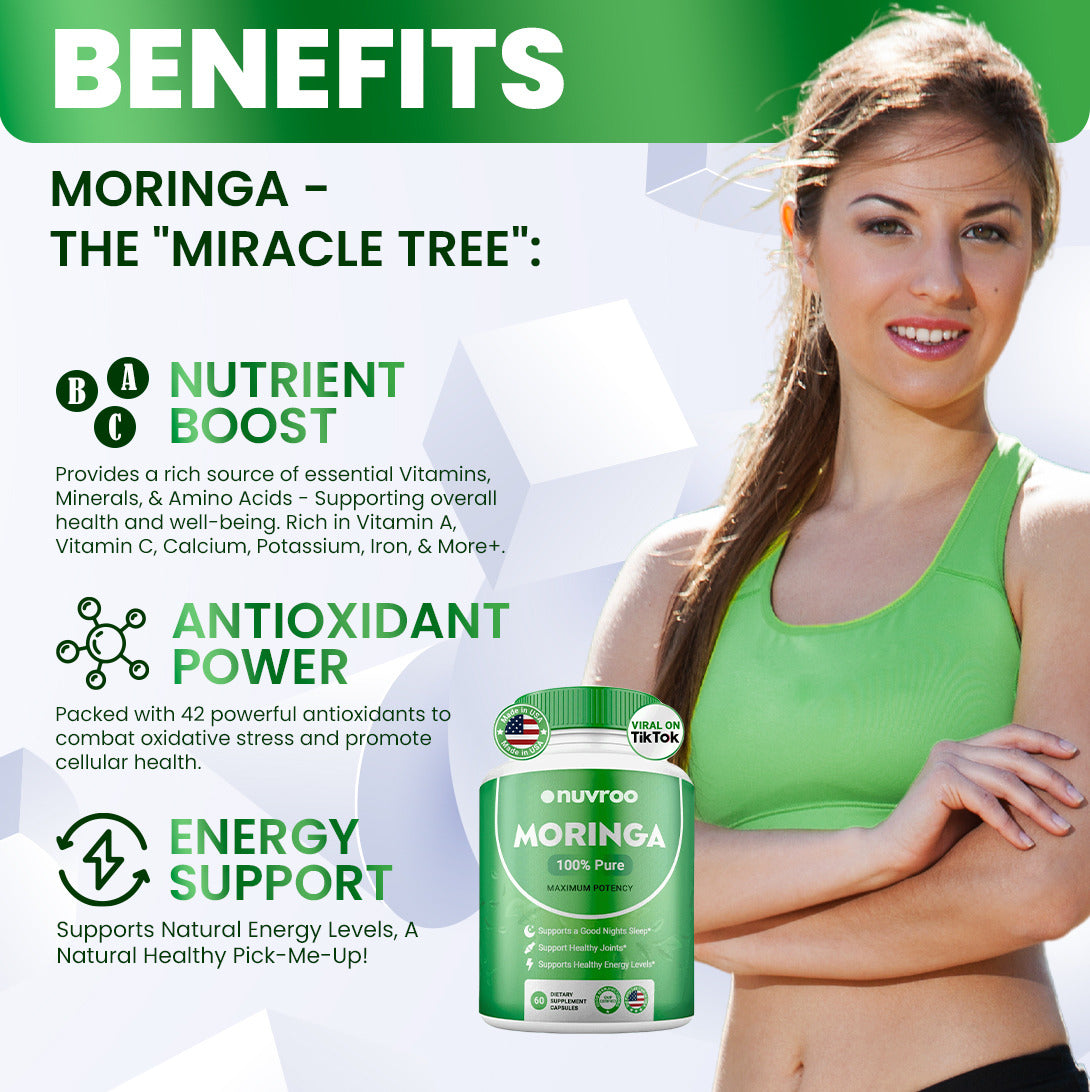NUVROO MORINGA POWDER CAPSULES