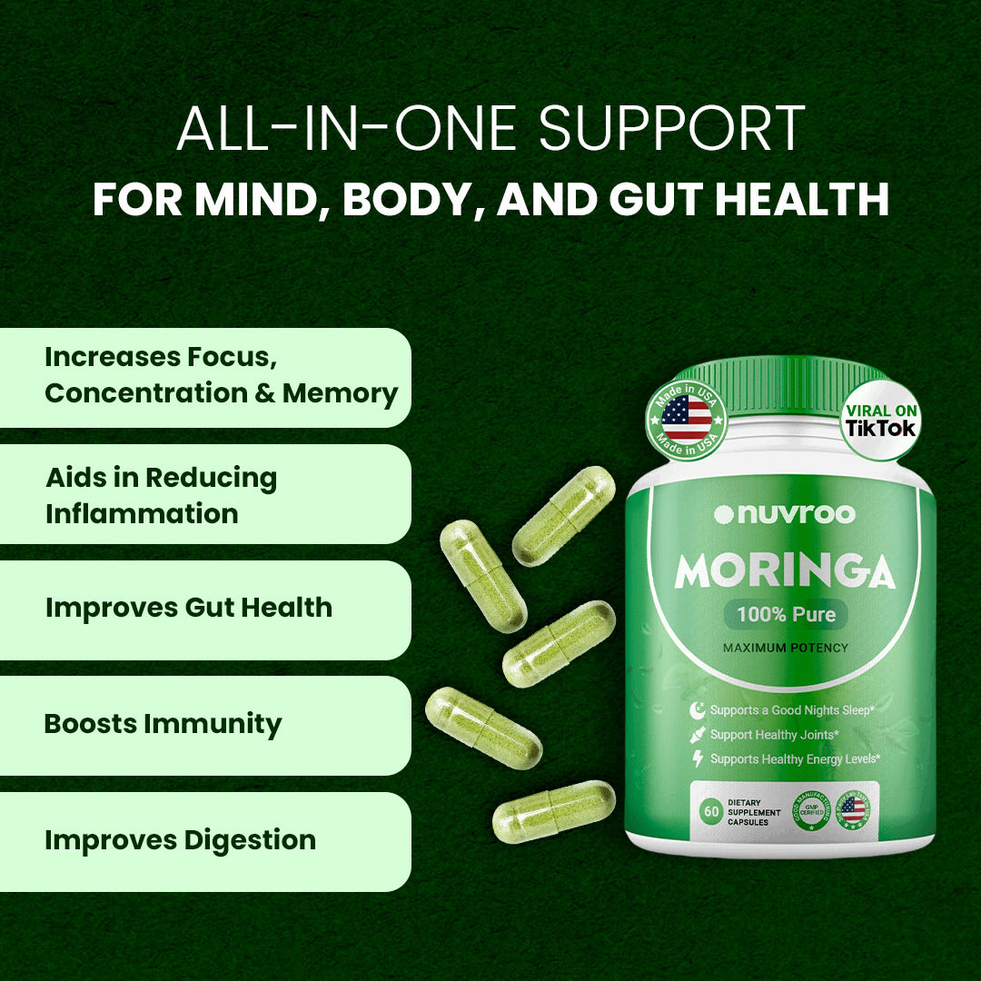 NUVROO MORINGA POWDER CAPSULES