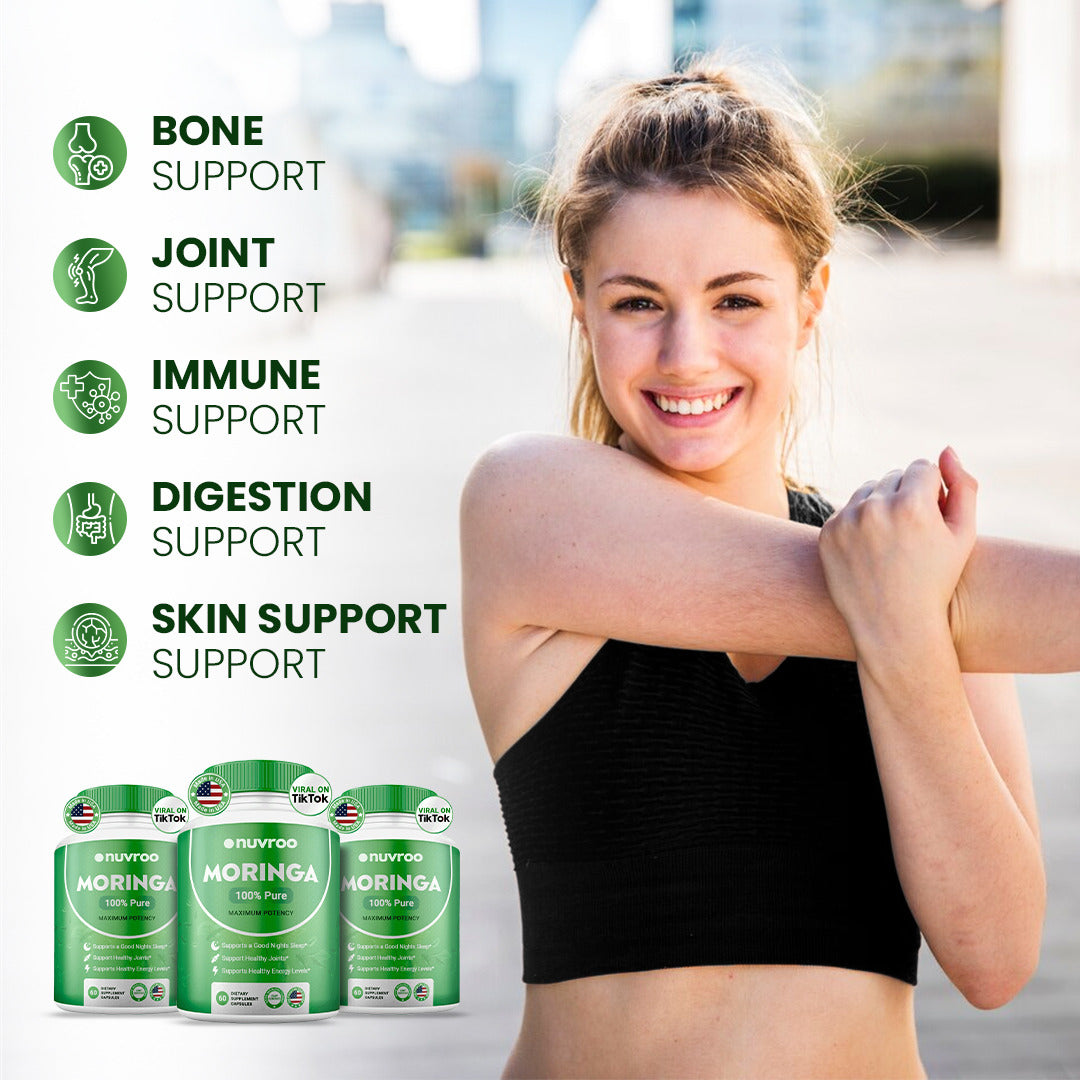 NUVROO MORINGA POWDER CAPSULES